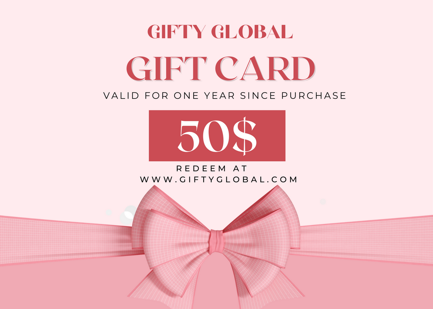 Gifty Global Gift Card