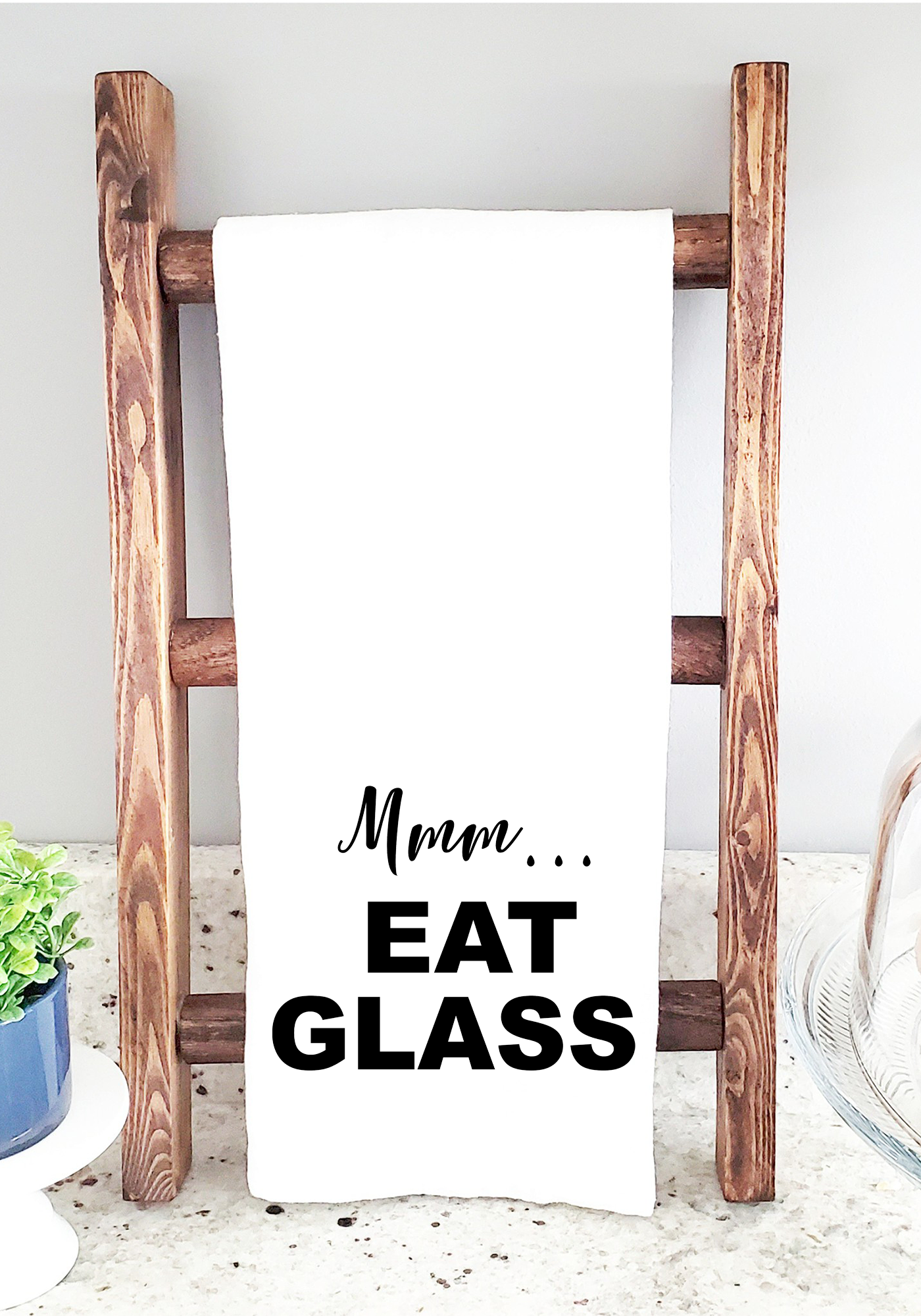 Eat Glass Kitchen Towel