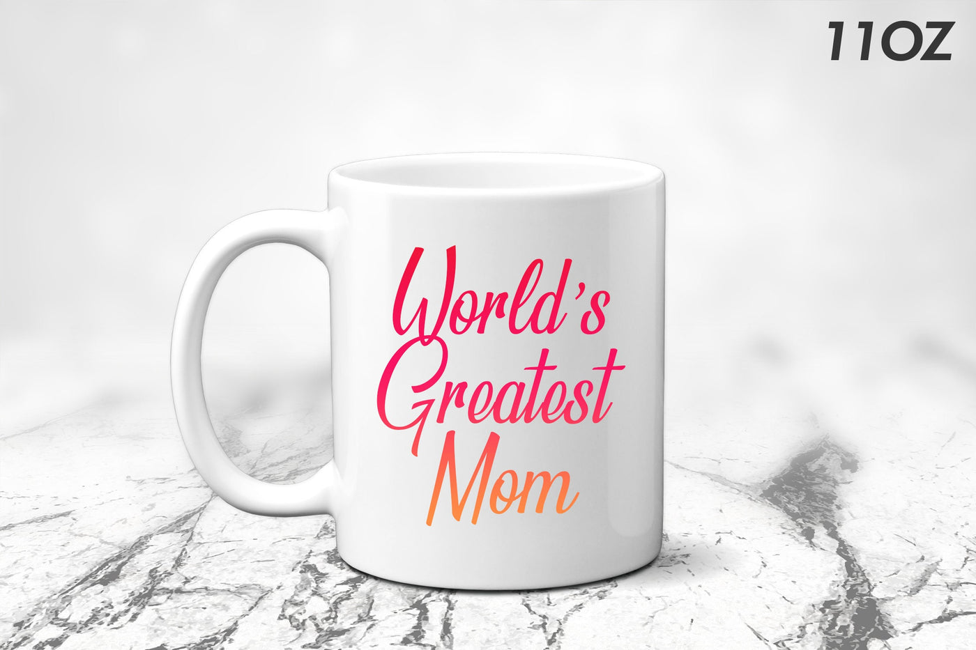 World's Greatest Mom Mug - White Ceramic 11 OZ - Gift for her- Gift for mom - Gift - Mom Mug - Home Mug - Quotes
