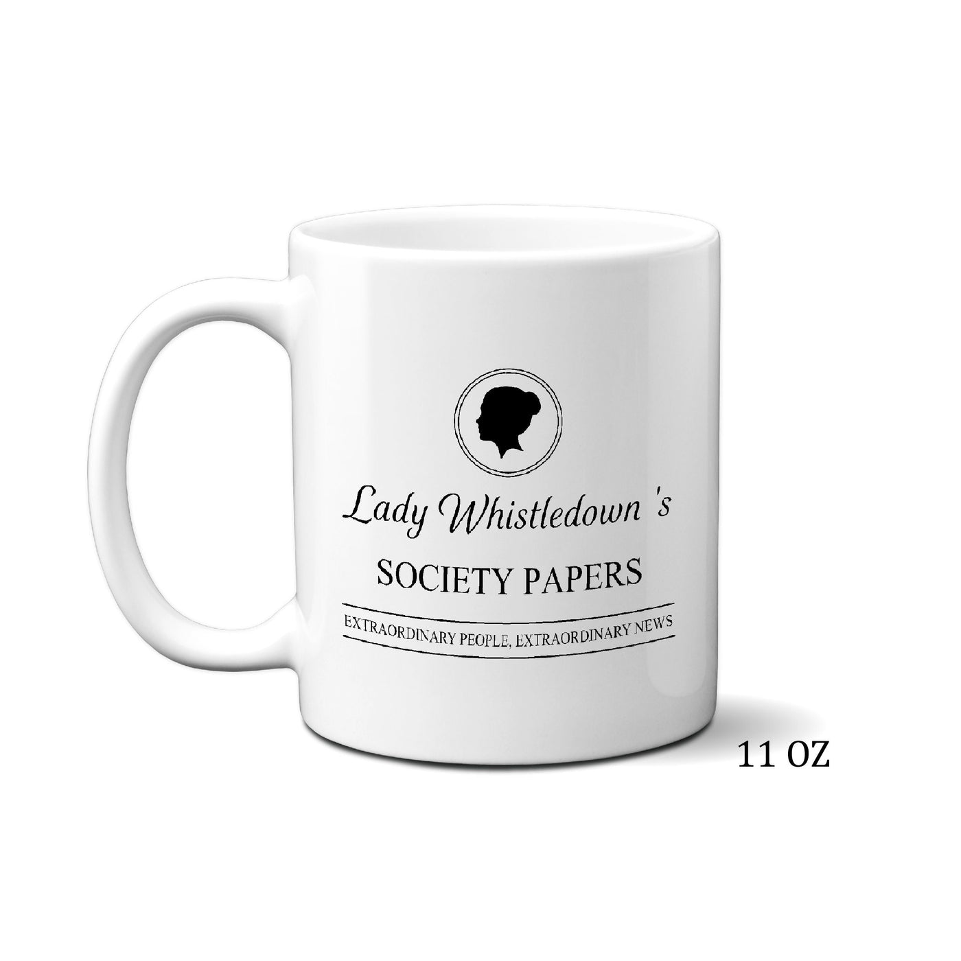 Bridgerton Lady Whistledown Mug