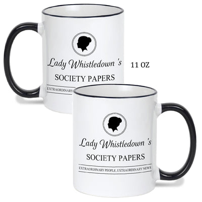 Bridgerton Lady Whistledown Mug