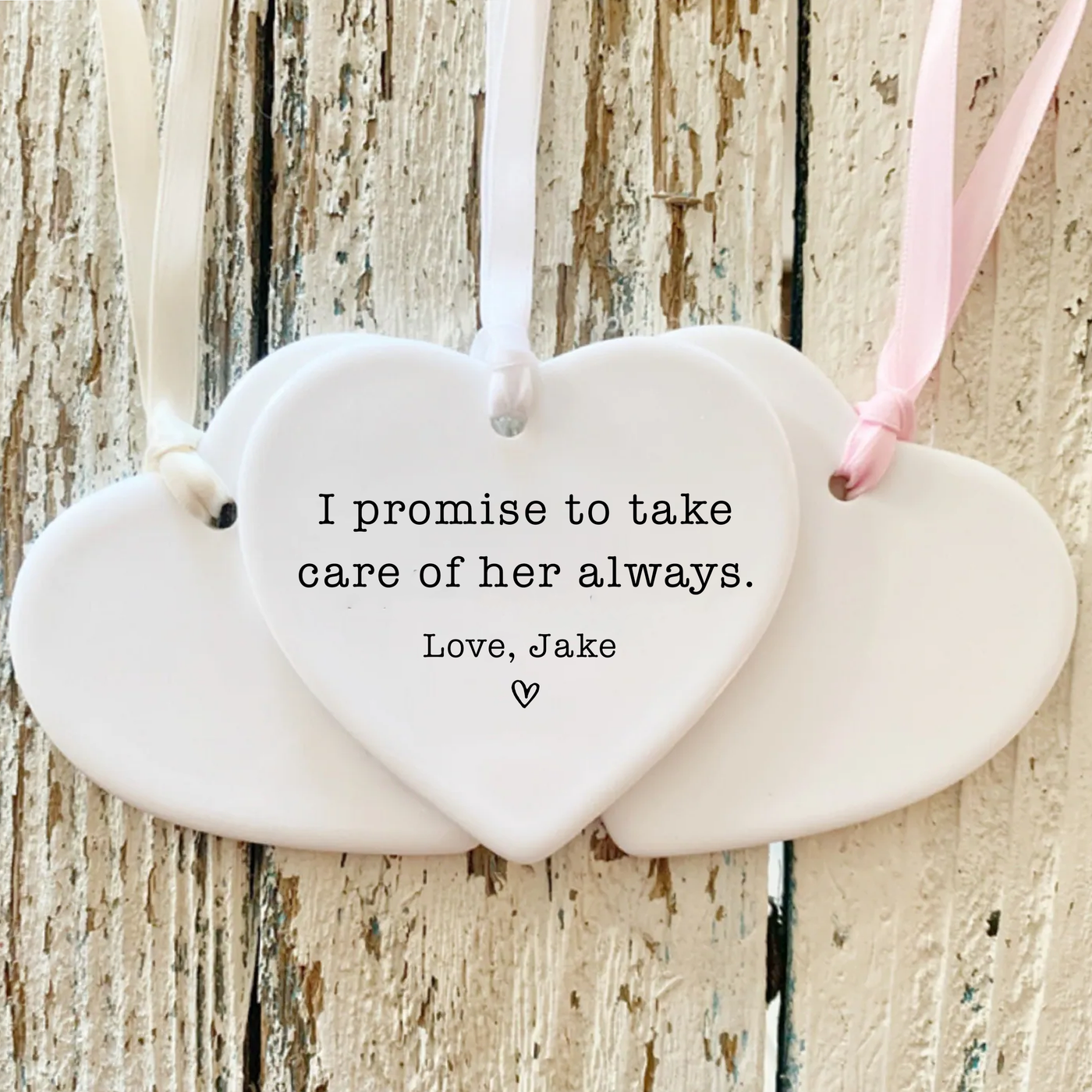 Mother-in-Law Promise Heart Ornament
