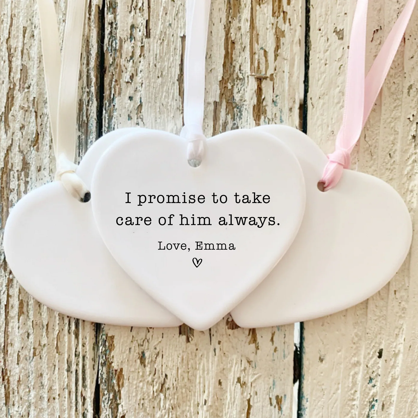 Mother-in-Law Promise Heart Ornament